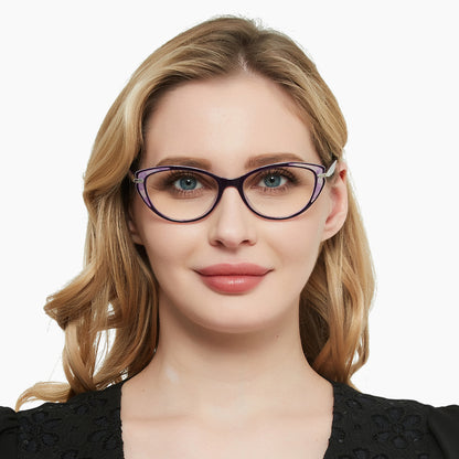 Pamela Eyeglasses in Purple