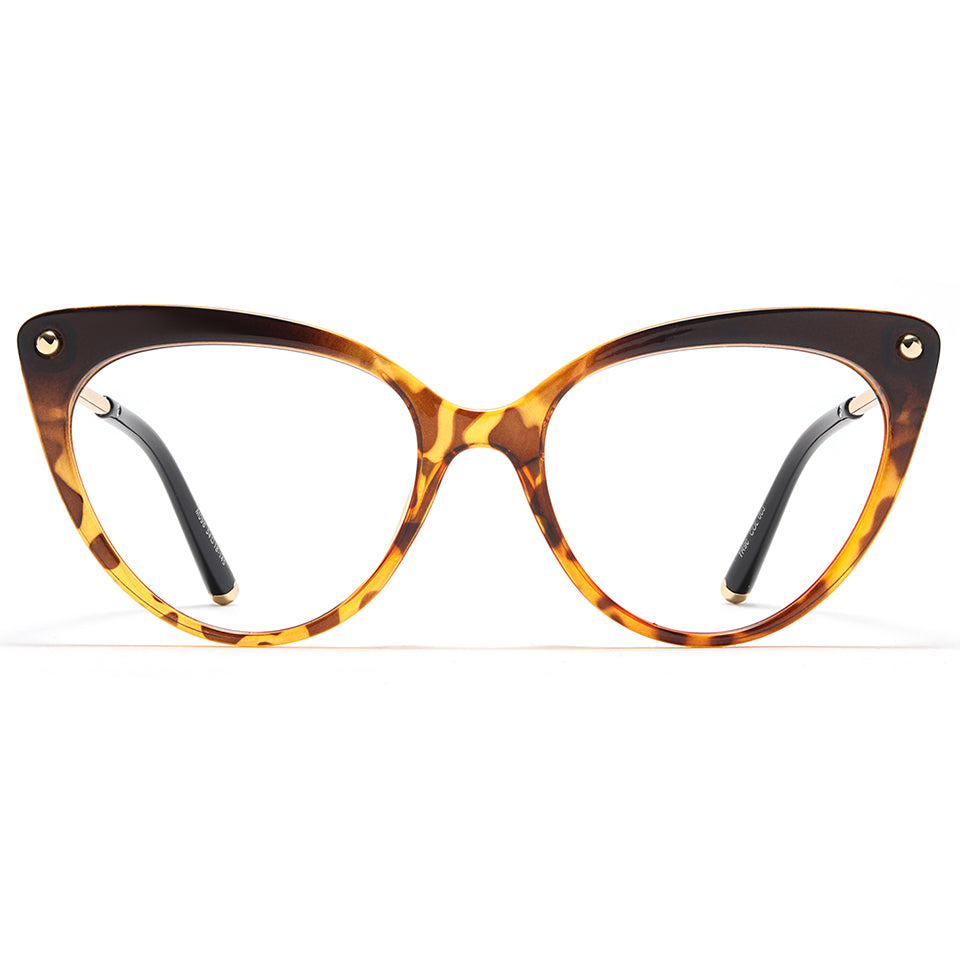 June Eyeglasses in Warm Tortoise