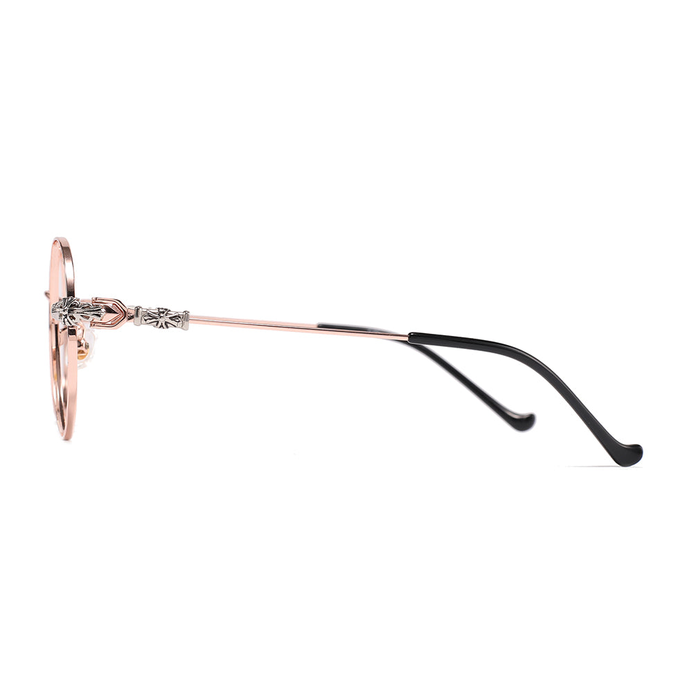 Roya Eyeglasses in Rose Gold