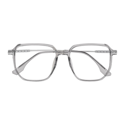 Romola Eyeglasses in Grey & Silver