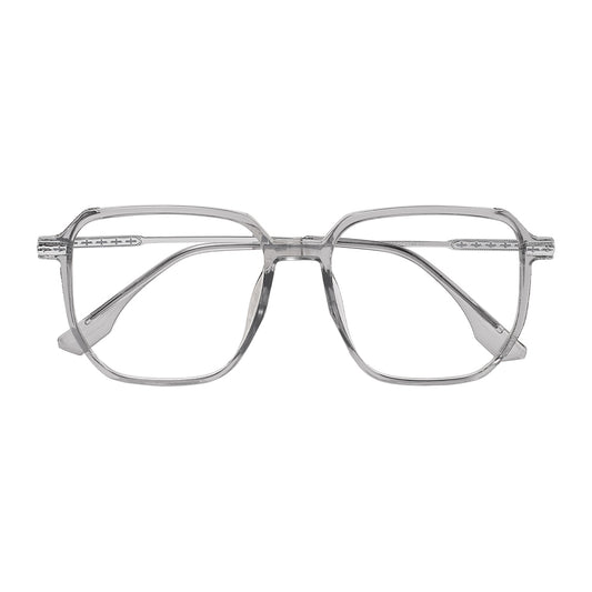 Romola Eyeglasses in Grey & Silver