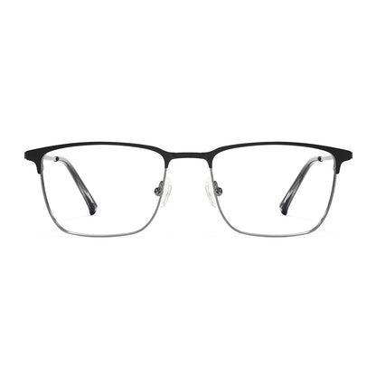 Vito Eyeglasses in Black & Gun