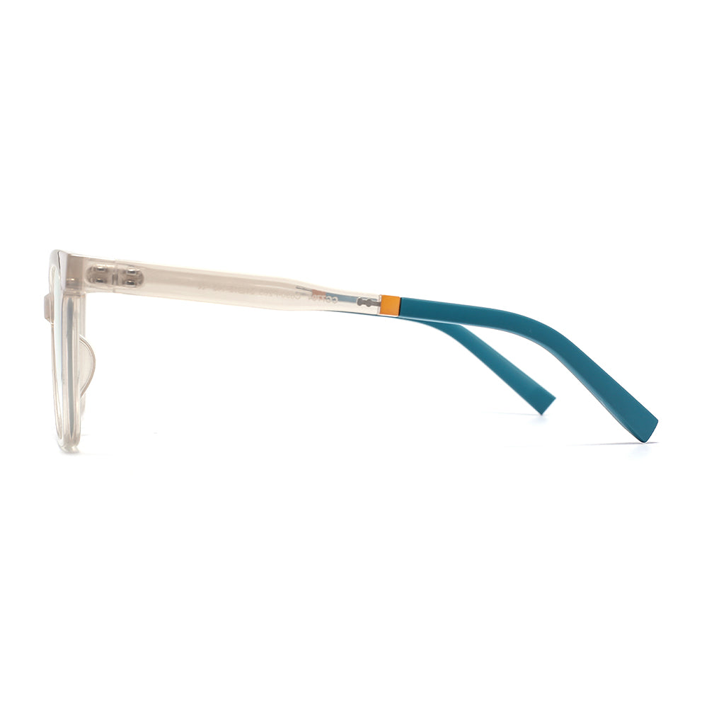 Hoey Eyeglasses in Light Champagne