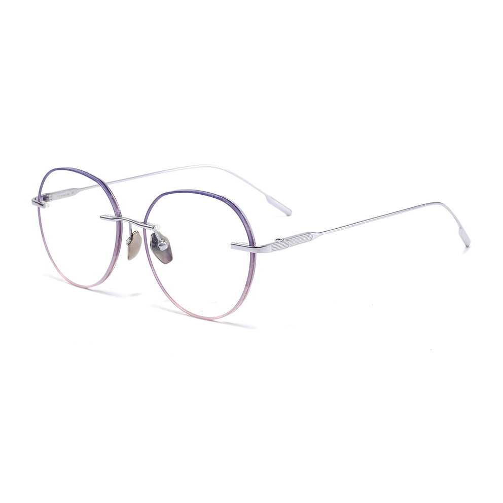 Aura Eyeglasses in Silver