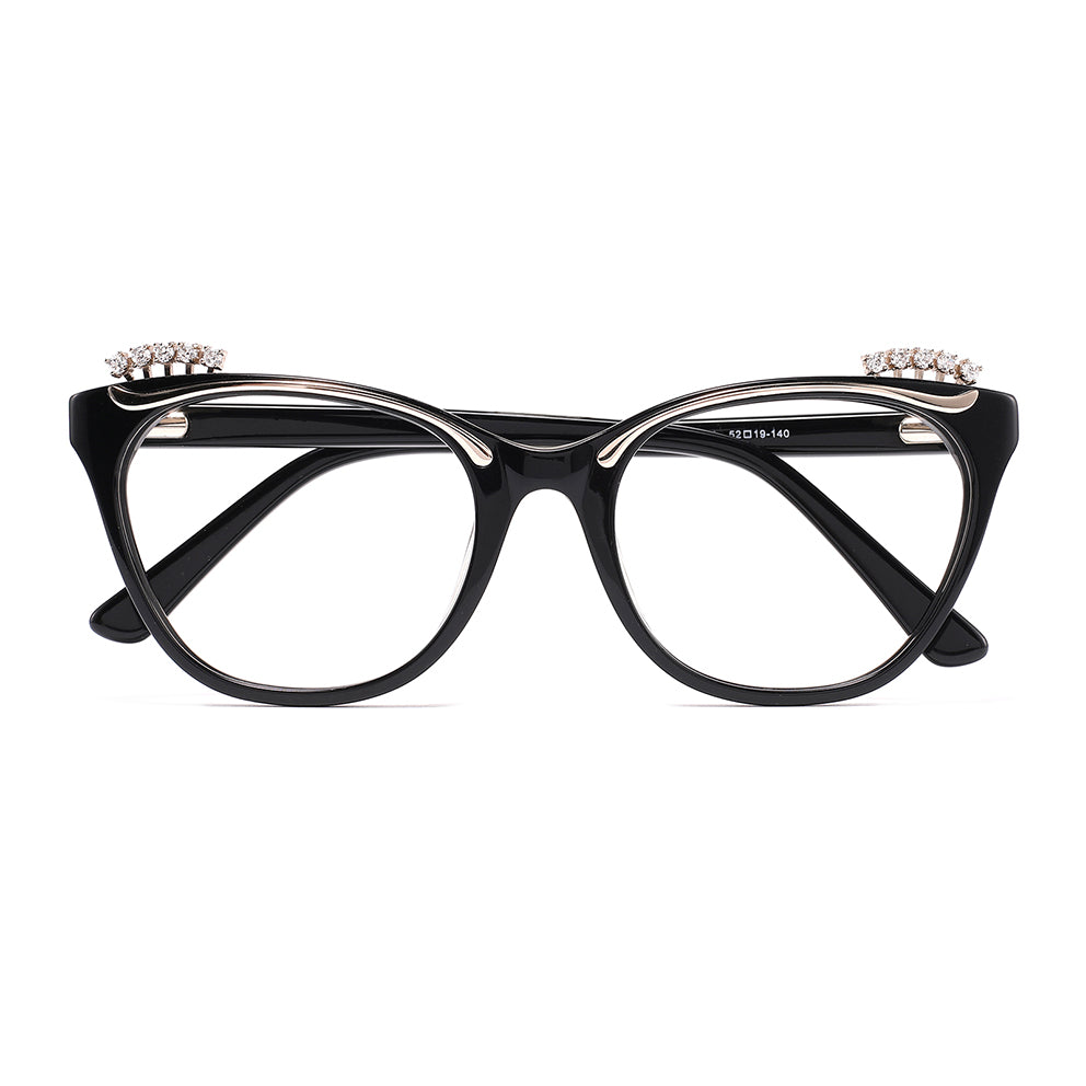 Joleen Eyeglasses in Black