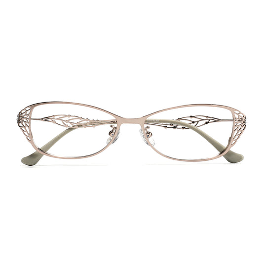 Leaf Eyeglasses in Gold