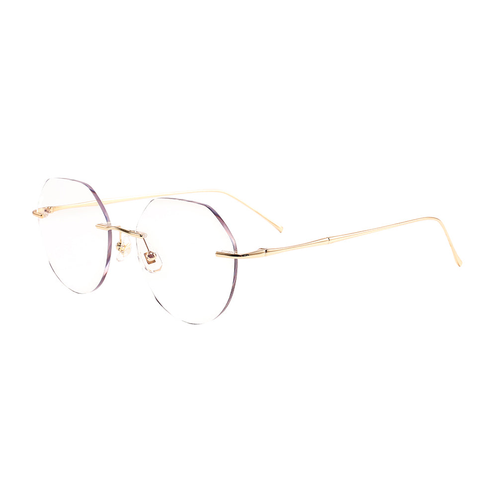 Cool Eyeglasses in Gold