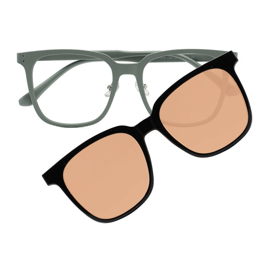 Ballet Eyeglasses in Matte Green