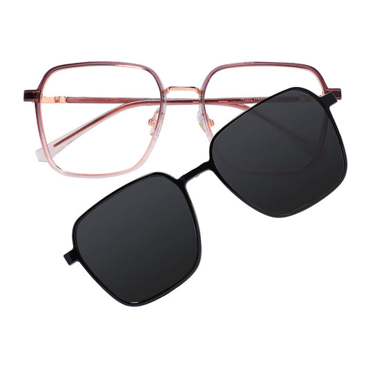 Diana Eyeglasses in Brown & Pink