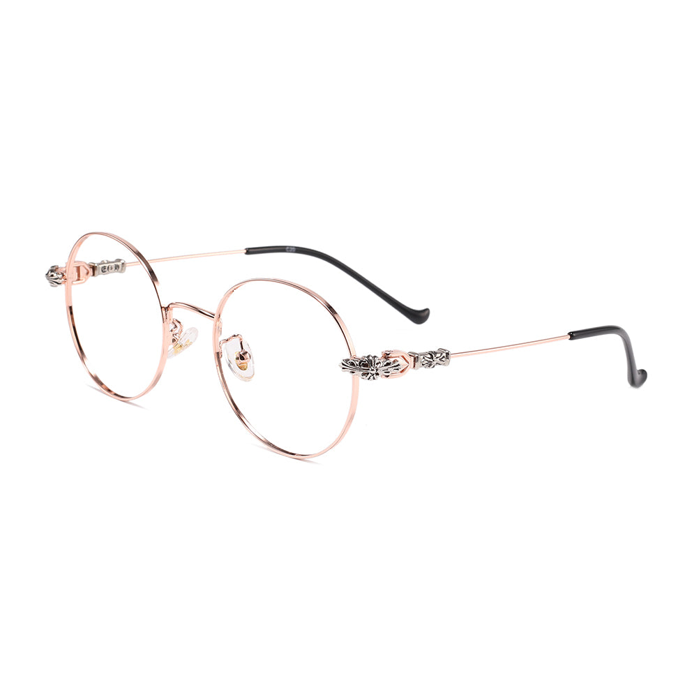 Roya Eyeglasses in Rose Gold