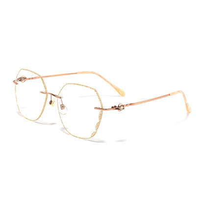 Liiam Eyeglasses in Rose Gold & Gold