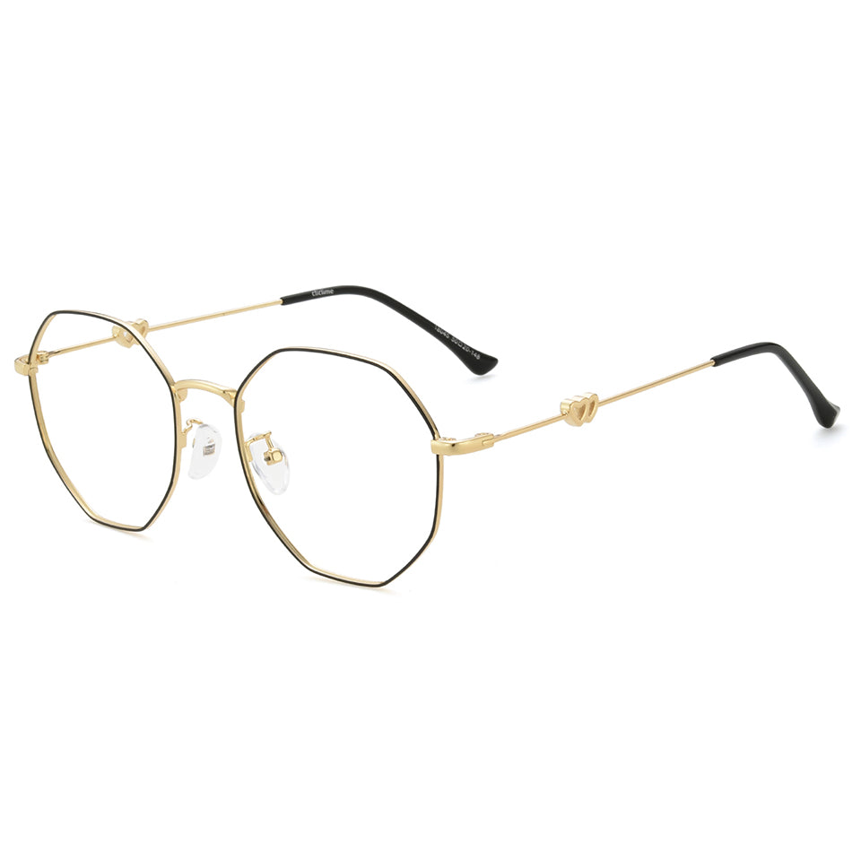 Megan Eyeglasses in Gold