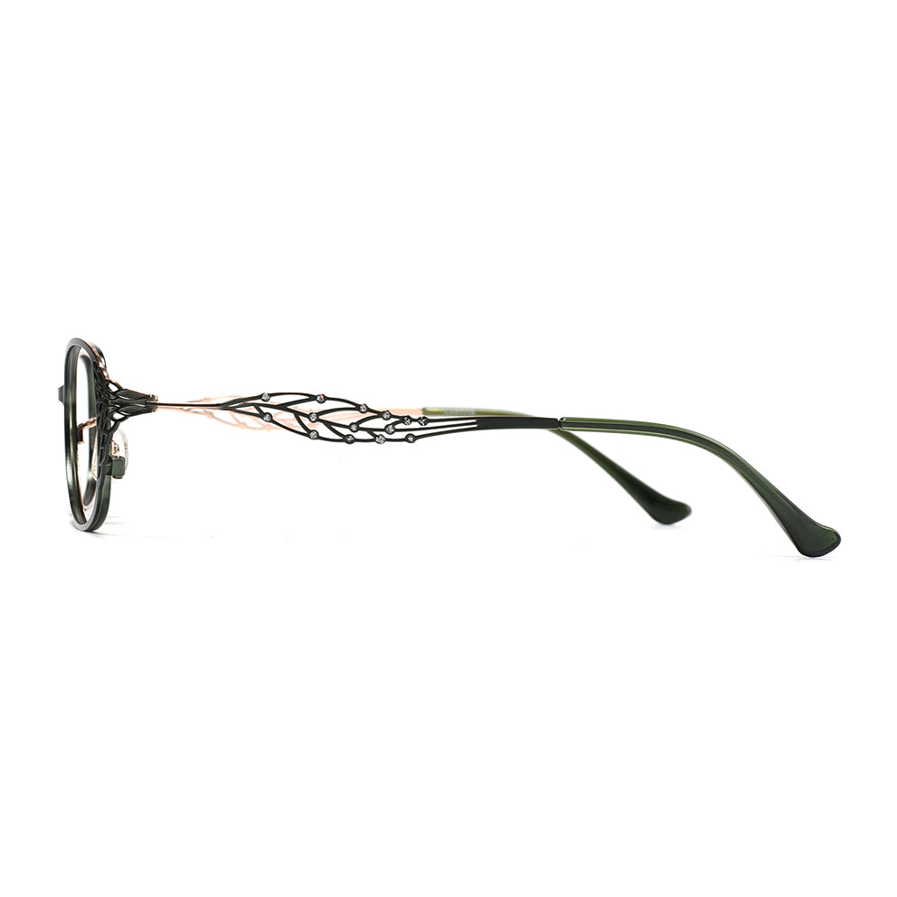 Leaf Eyeglasses in Green