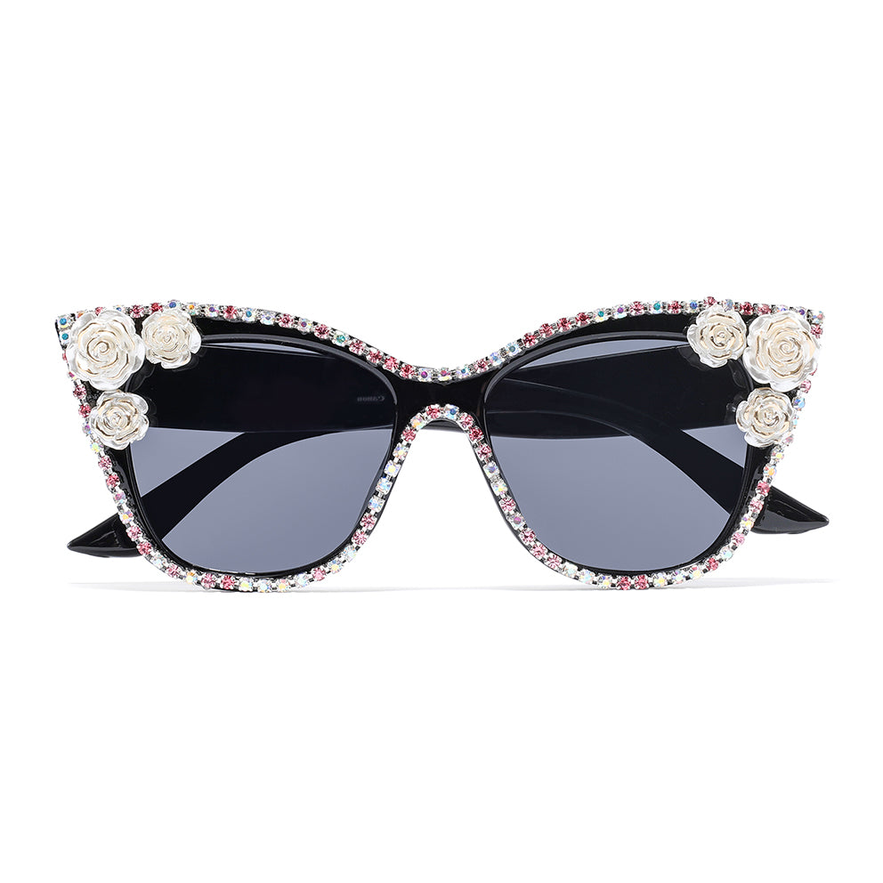 Alix Sunglasses in Black Colorful