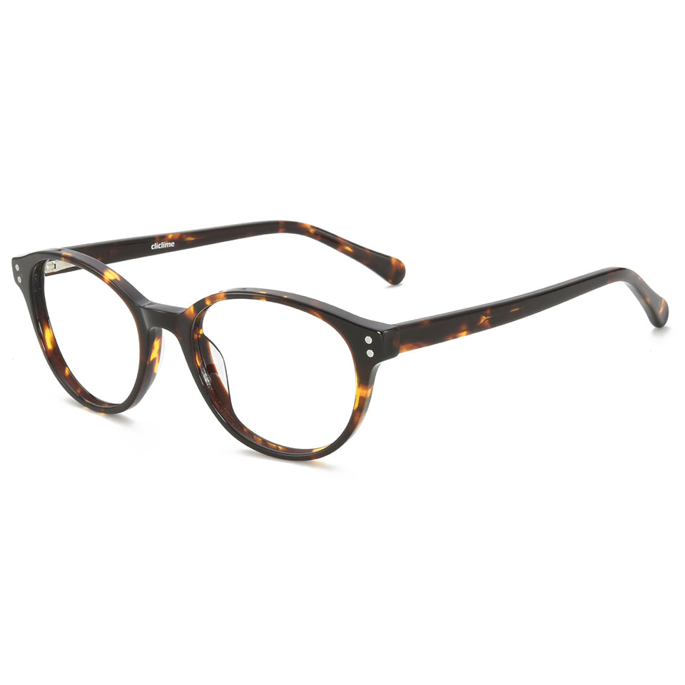 Brenda Eyeglasses in Warm Tortoise