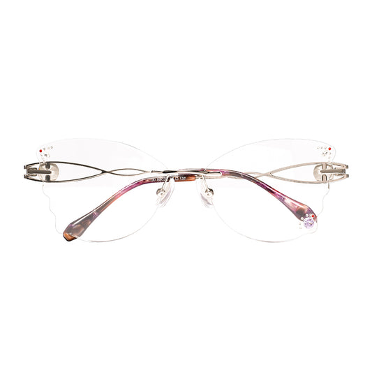 Mignon Eyeglasses in Silver