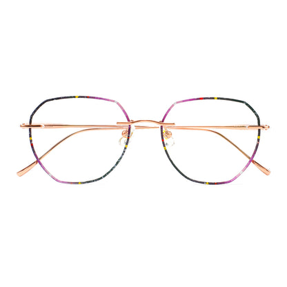 Lysa Eyeglasses in Purple Floral