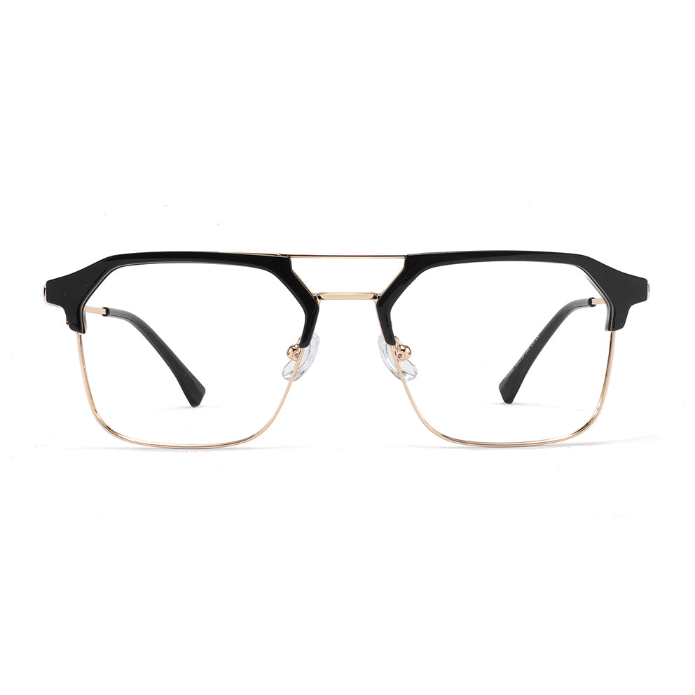 Kiki Eyeglasses in Black & Gold