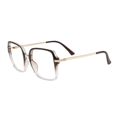 Miku Eyeglasses in Dark Brown & Clear