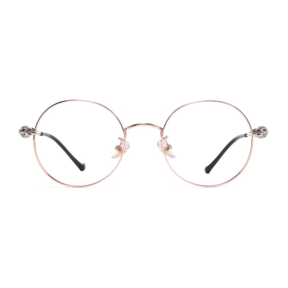 Roya Eyeglasses in Rose Gold