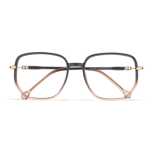 Gerda Eyeglasses in Grey & Champagne