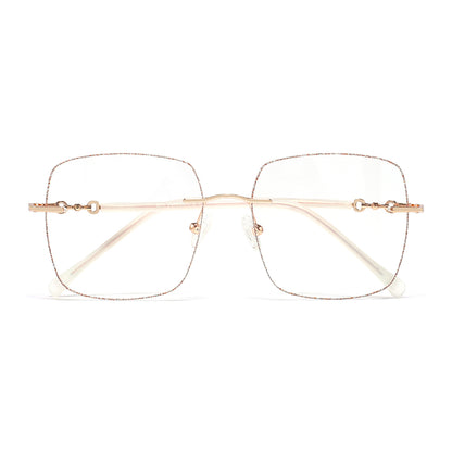 Saya Eyeglasses in Rose Gold