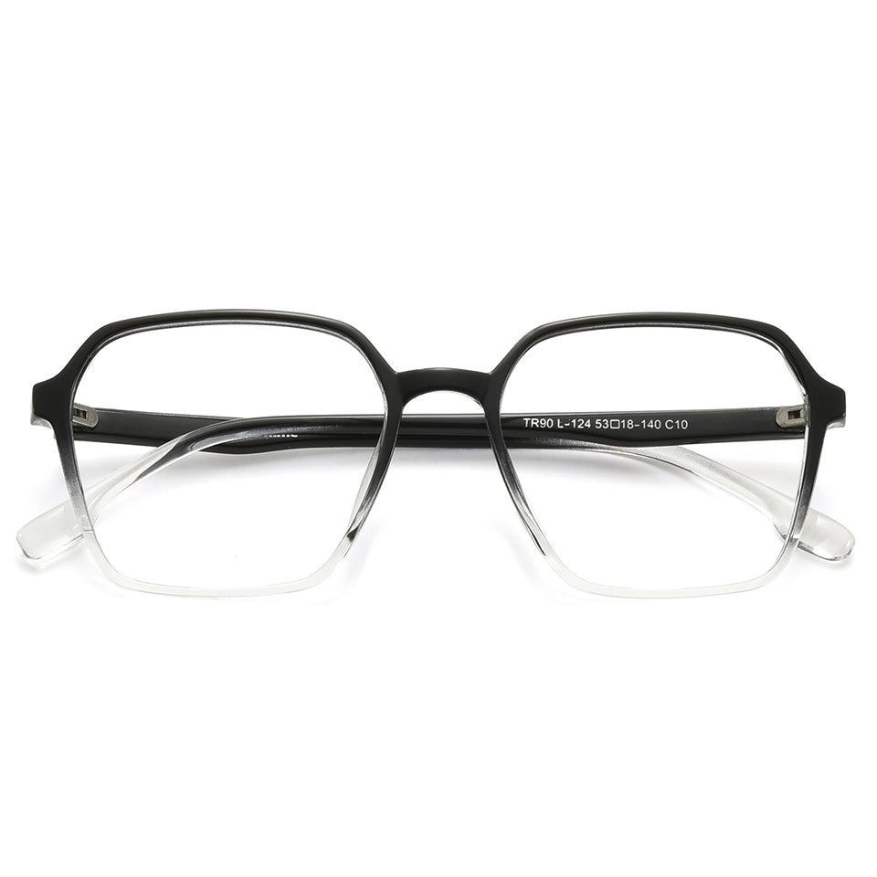 Kendall Eyeglasses in Black & Clear