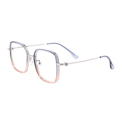 Ciel Eyeglasses in Blue & Champagne