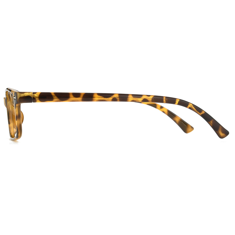 Edith Eyeglasses in Yellow Tortoise