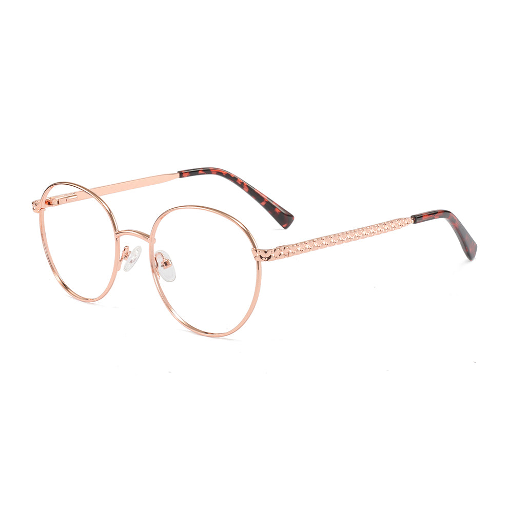 Suzy Eyeglasses in Rose Gold