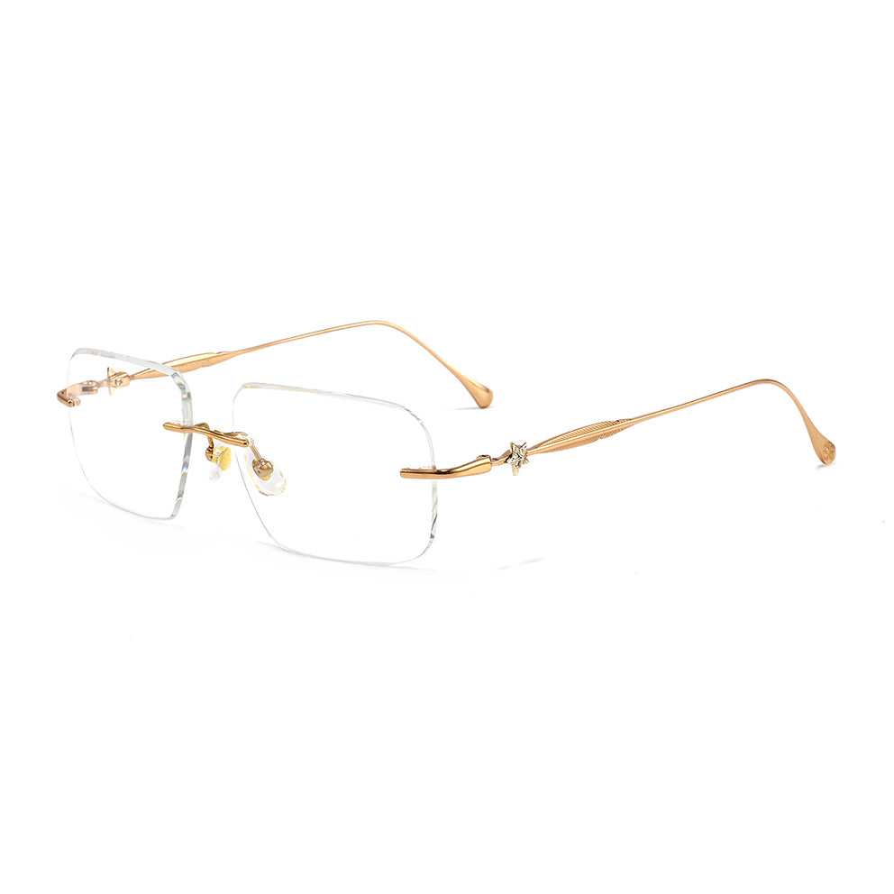 William Eyeglasses in Gold