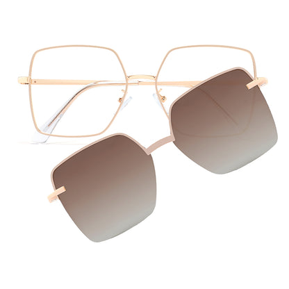 Alona Eyeglasses in Champagne