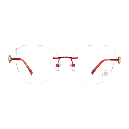 Suki Eyeglasses in Red