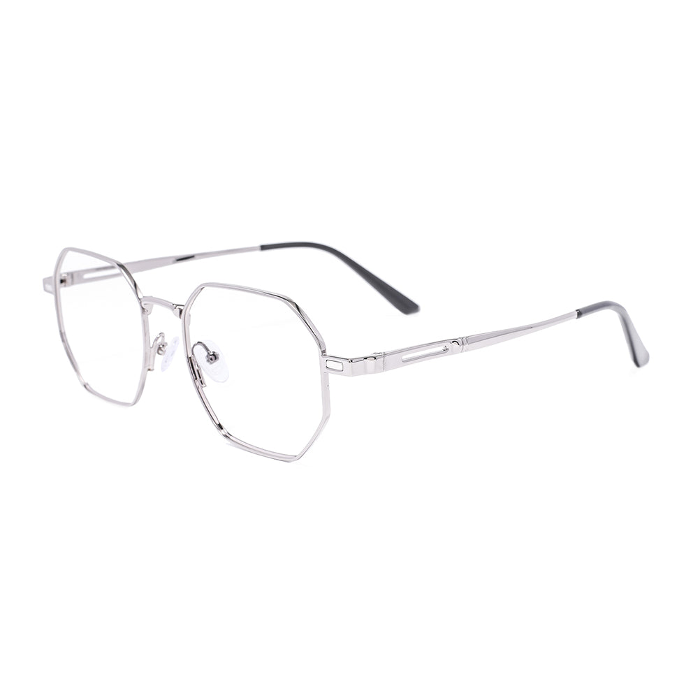 Finley Eyeglasses in Silver