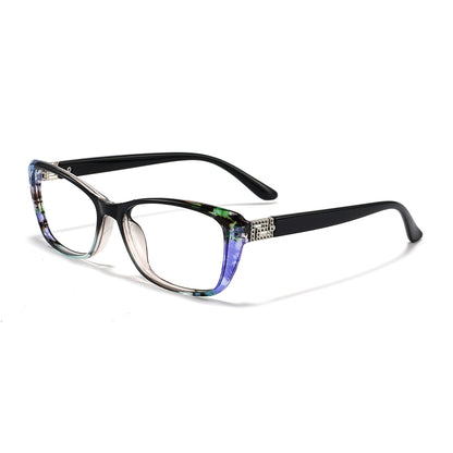 Page Eyeglasses in Blue Floral