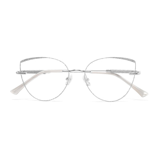 Glamour Eyeglasses in Silver