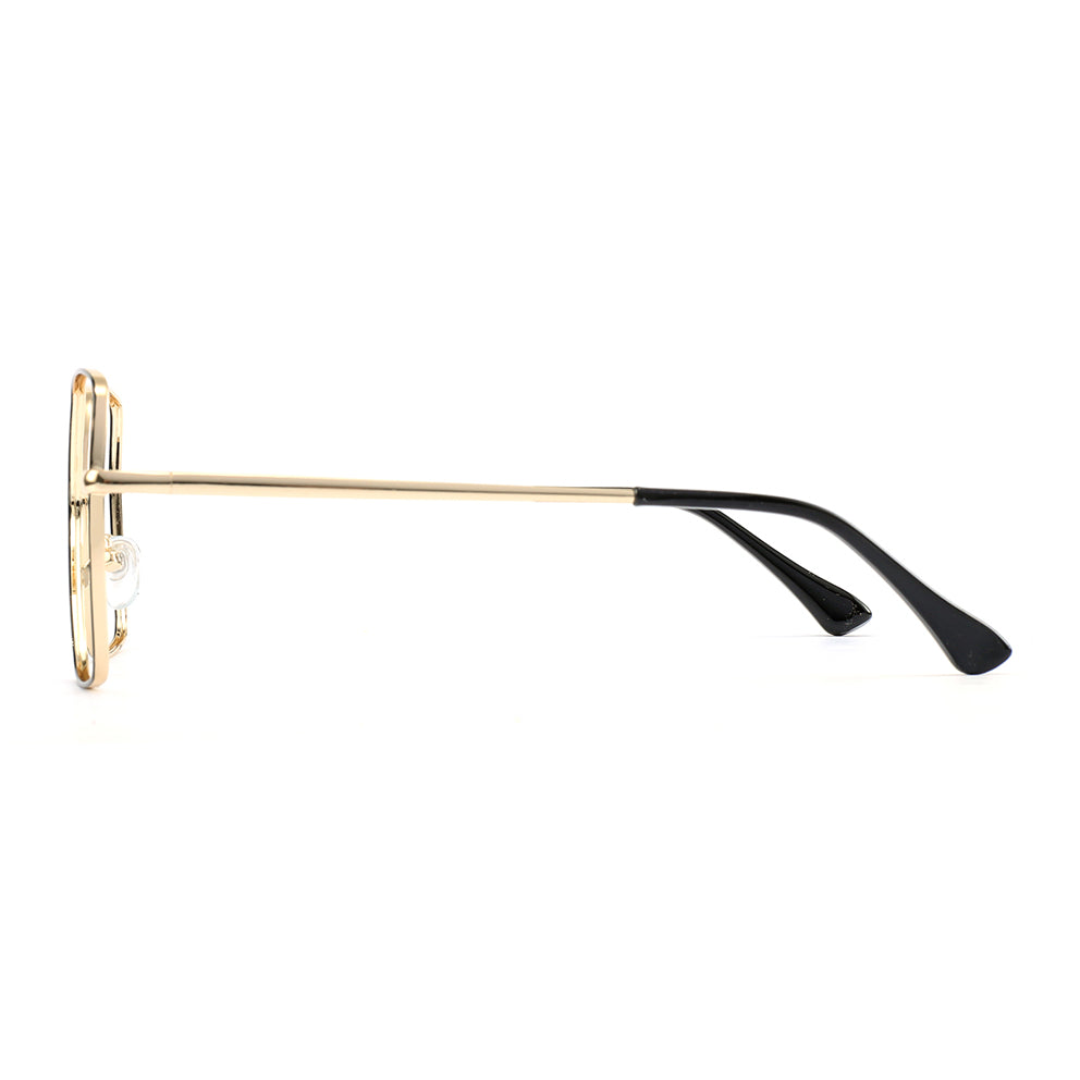 Alona Eyeglasses in Black & Gold