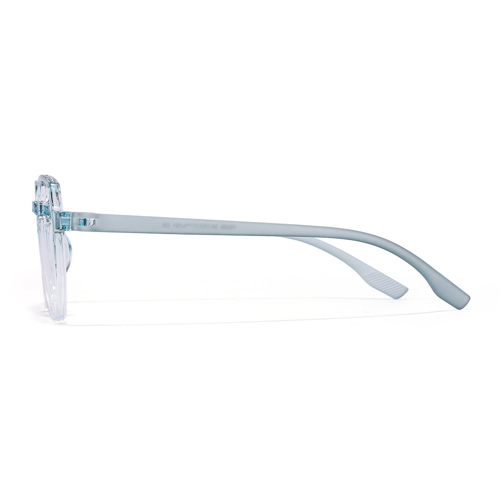 Hass Eyeglasses in Clear Blue & Clear