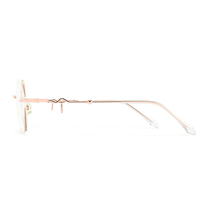 Lilium Eyeglasses in Rose Gold