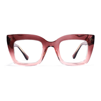 Giada Eyeglasses in Carmine & Pink