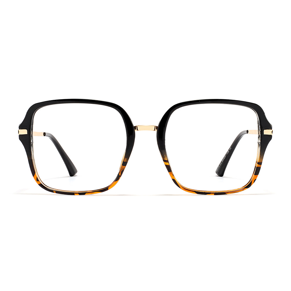 Miku Eyeglasses in Black & Warm Tortoise