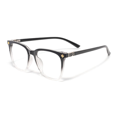 Andrea Eyeglasses in Black & Clear