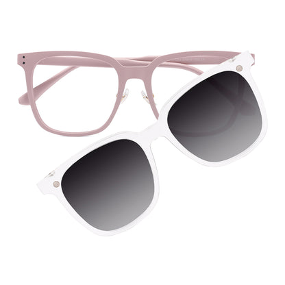 Fidelia Eyeglasses in Matte Pink