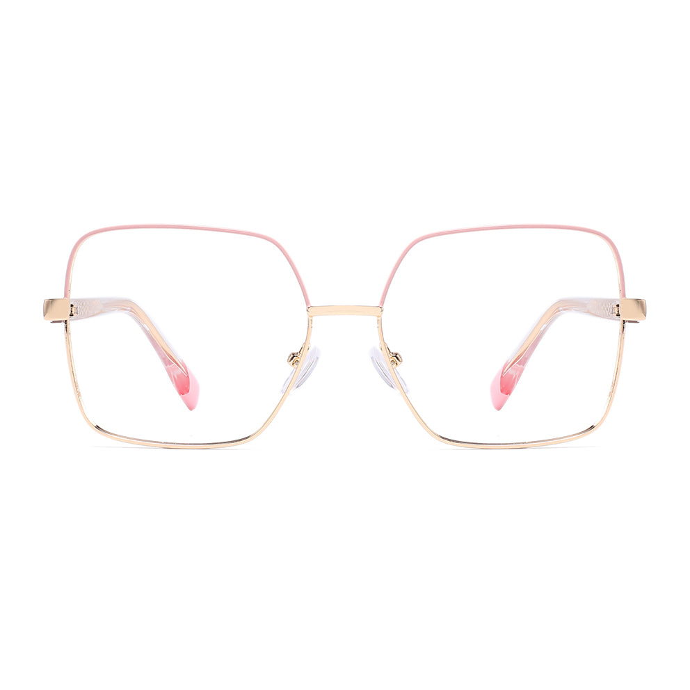 Nannie Eyeglasses in Pink & Gold