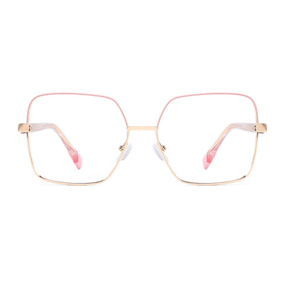 Nannie Eyeglasses in Pink & Gold