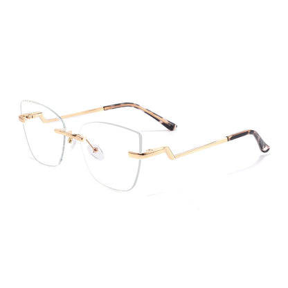 Pixie Eyeglasses in Gold & Black Tortoise