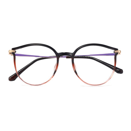 Sage Eyeglasses in Black & Pink