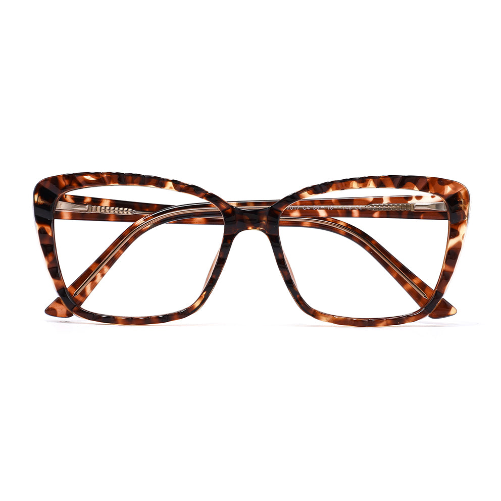 Larow Eyeglasses in Warm Tortoise