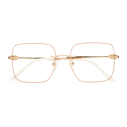 Dazzle Eyeglasses in Gold