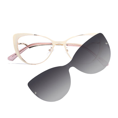 Rieko Eyeglasses in Cream